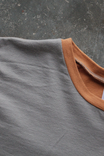 The Marigold Shirt - Warm Grey & Camel