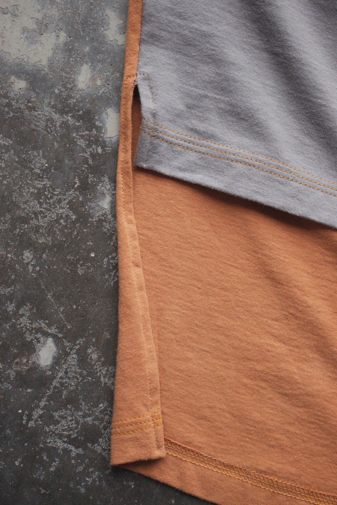 The Marigold Shirt - Warm Grey & Camel