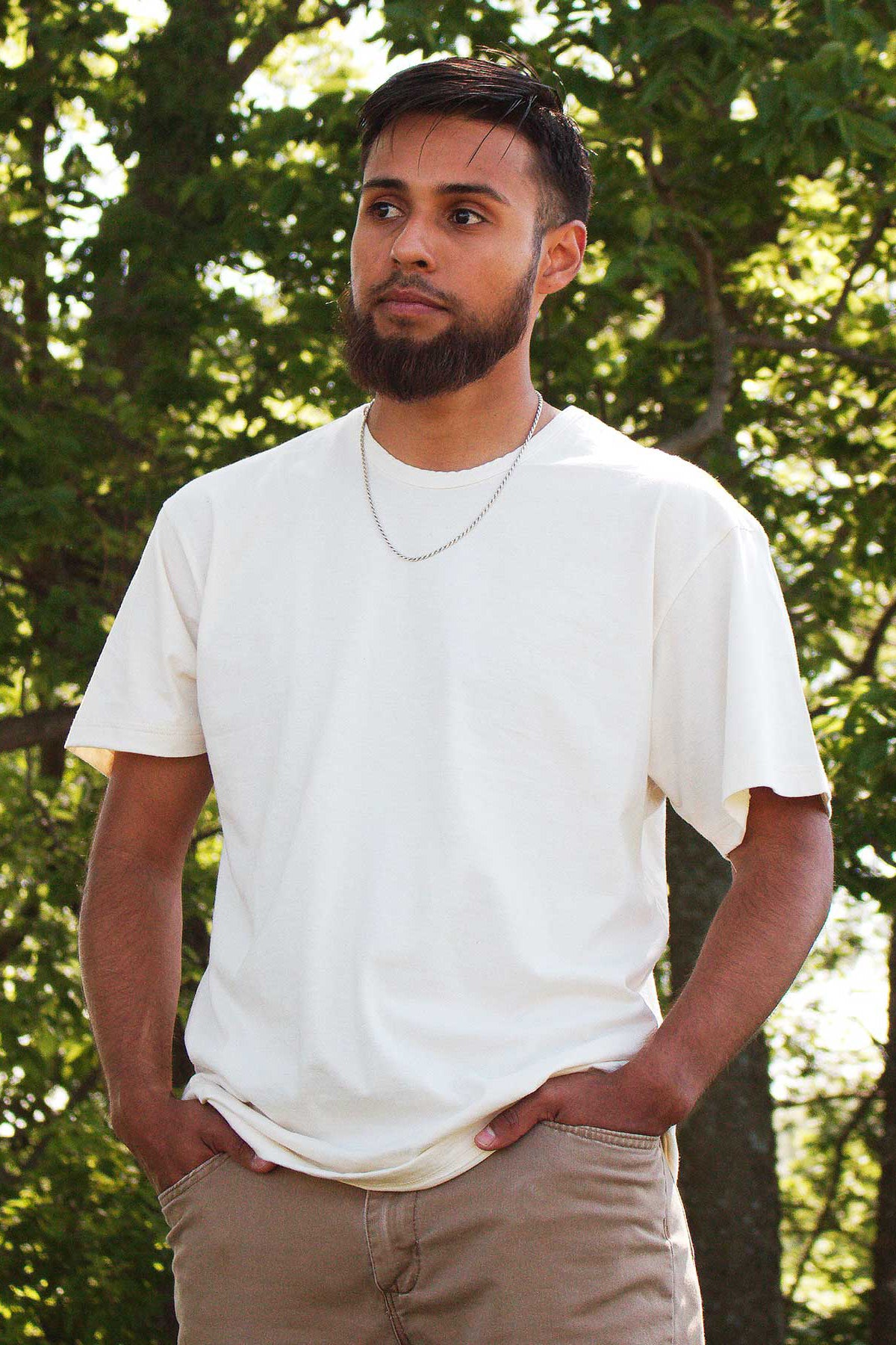 Men's Tee - Natural