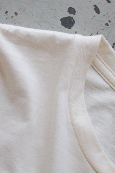 The Tulip Dress - Natural & Washed Blue