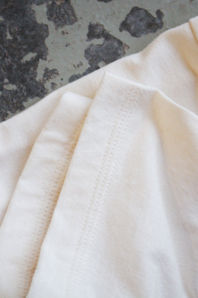 The Tulip Dress - Natural & Washed Blue