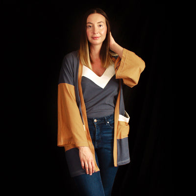 The Wave Kimono Cardigan - Multicolor