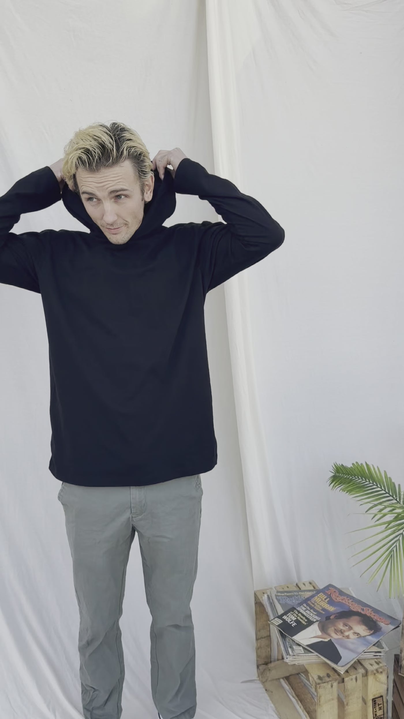 Jersey Hoodie - Black