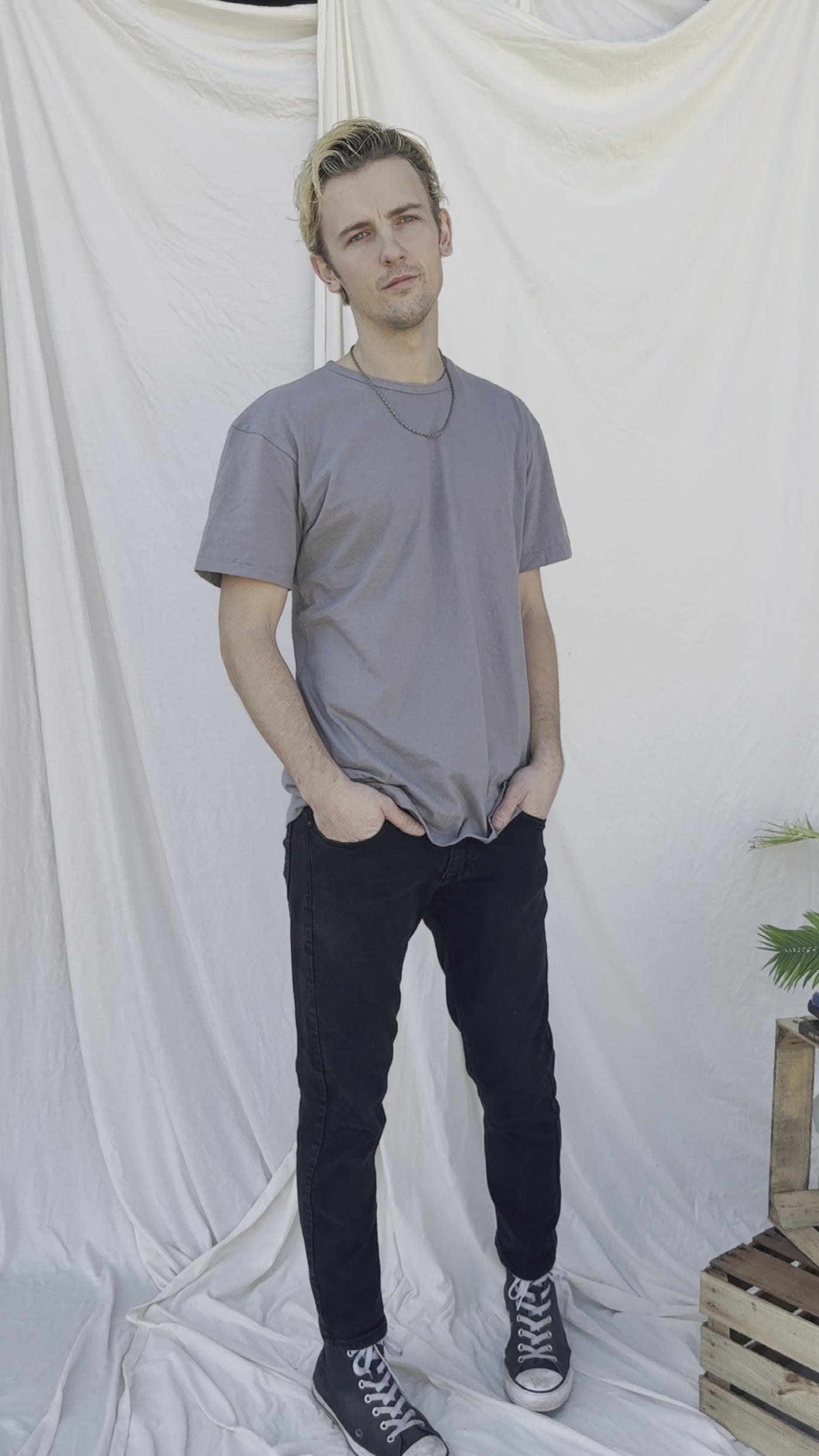 Men's Tee - Warm Grey